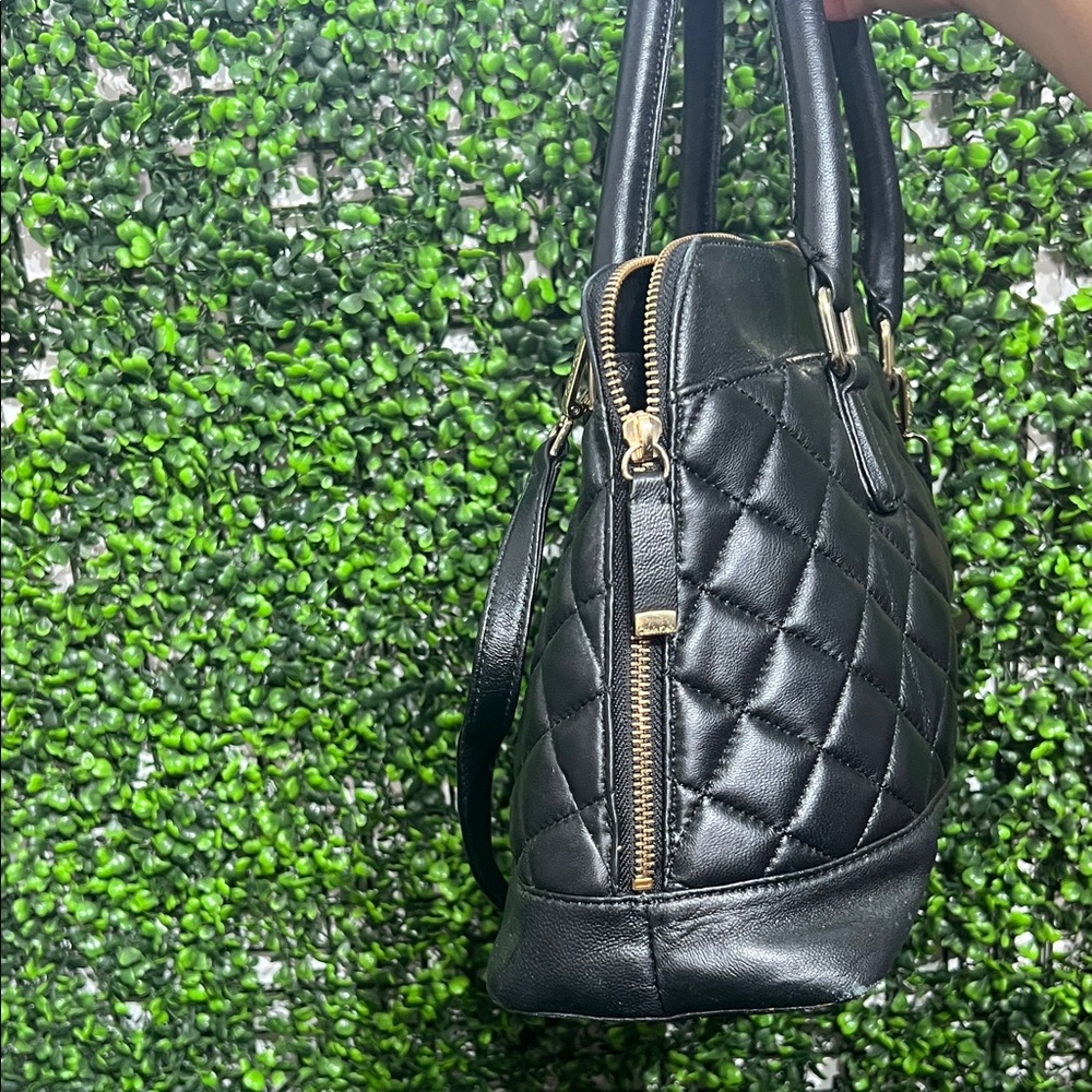 Calvin Klein Sutton Lamb Satchel Bag - Picture 13 of 16